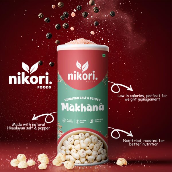 01 Himalyan Salt & Pepper Makhana-77g