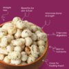 1 Cream & Onion Makhana - Healthy, Gluten-Free, Plant Protein Snack 77g Fox Nut (1 x 77 g)
