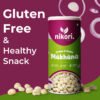 6 Cream & Onion Makhana - Healthy, Gluten-Free, Plant Protein Snack 77g Fox Nut (1 x 77 g)