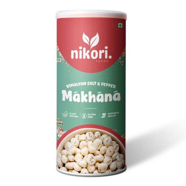 front Himalyan Salt & Pepper Makhana-77g